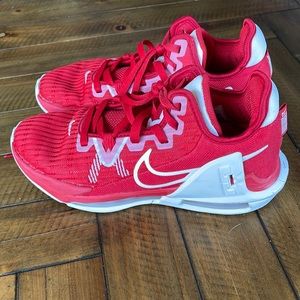 Lebron Witness 6 Red Team Basketball Shoe